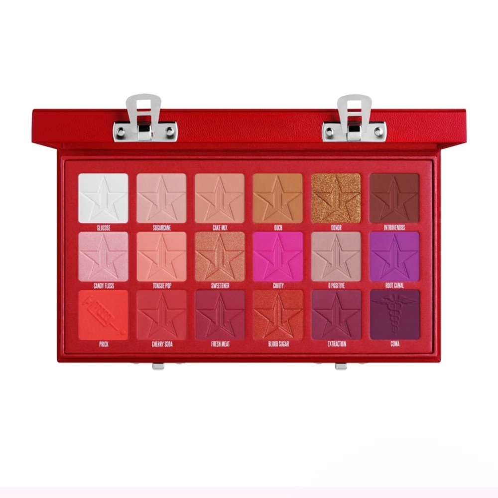 Used Jeffrey Star Palette